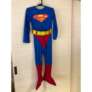 お値下げ‼️キッズハロウィン衣装　スーパーマンSサイズ　100〜120センチ(衣装)