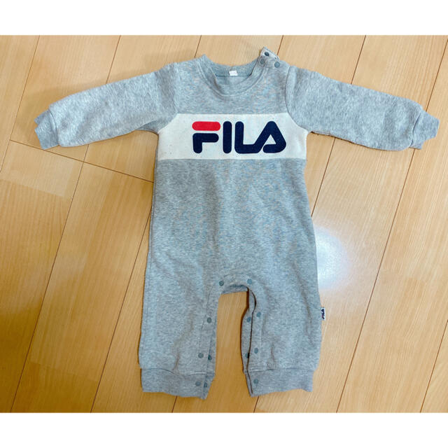 FILA(フィラ)のFILA長袖ロンパース キッズ/ベビー/マタニティのベビー服(~85cm)(ロンパース)の商品写真