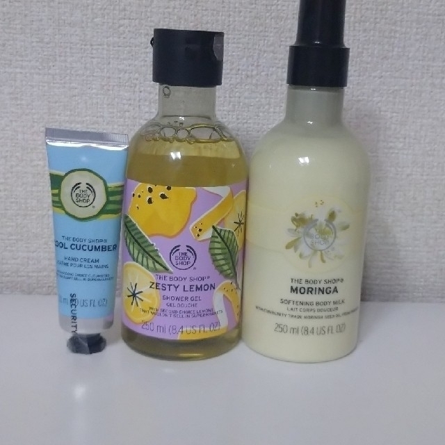 THE BODY SHOP(ザボディショップ)のハンドクリーム、シャワージェル等 コスメ/美容のボディケア(ボディソープ/石鹸)の商品写真