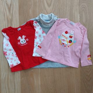 ミキハウス(mikihouse)の専用MIKIHOUSE(ミキハウス)うさこちゃん　重ね着風　カットソー　90cm(Tシャツ/カットソー)