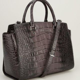 マイケルコース(Michael Kors)のMICHAEL KORS　2wayラージバッグ　クロコ型押し(ショルダーバッグ)