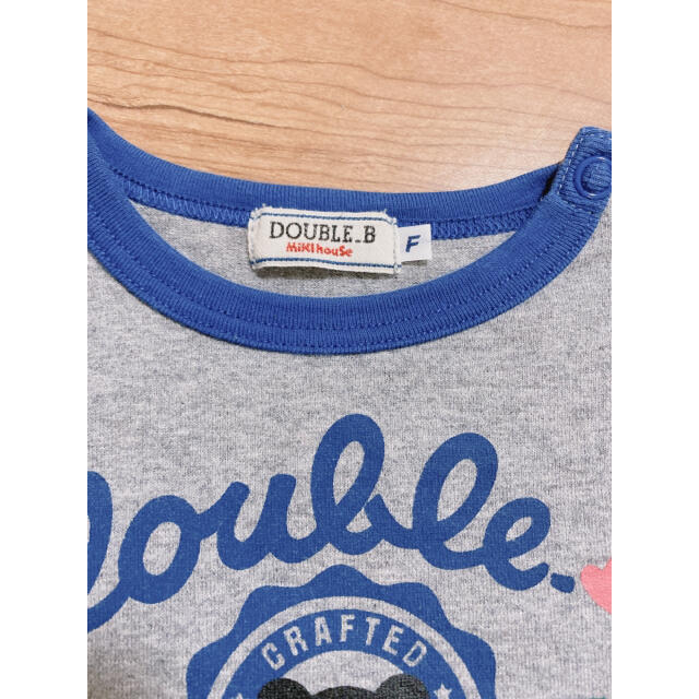 DOUBLE.B(ダブルビー)のMikihouse DOUBLE.B   ミキハウスダブルビー　　70〜80 キッズ/ベビー/マタニティのベビー服(~85cm)(Ｔシャツ)の商品写真