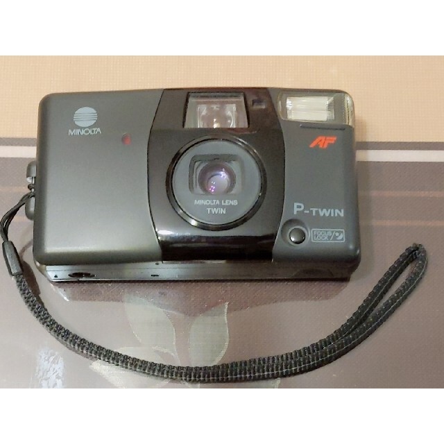 KONICA MINOLTA(コニカミノルタ)のMINOLTA P-TWIN フィルムカメラ  美品 スマホ/家電/カメラのカメラ(フィルムカメラ)の商品写真