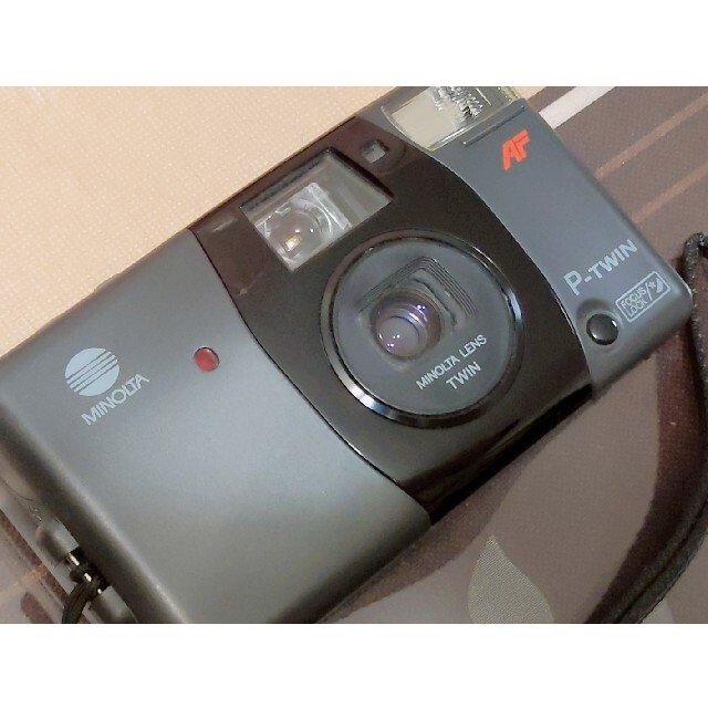 KONICA MINOLTA(コニカミノルタ)のMINOLTA P-TWIN フィルムカメラ  美品 スマホ/家電/カメラのカメラ(フィルムカメラ)の商品写真