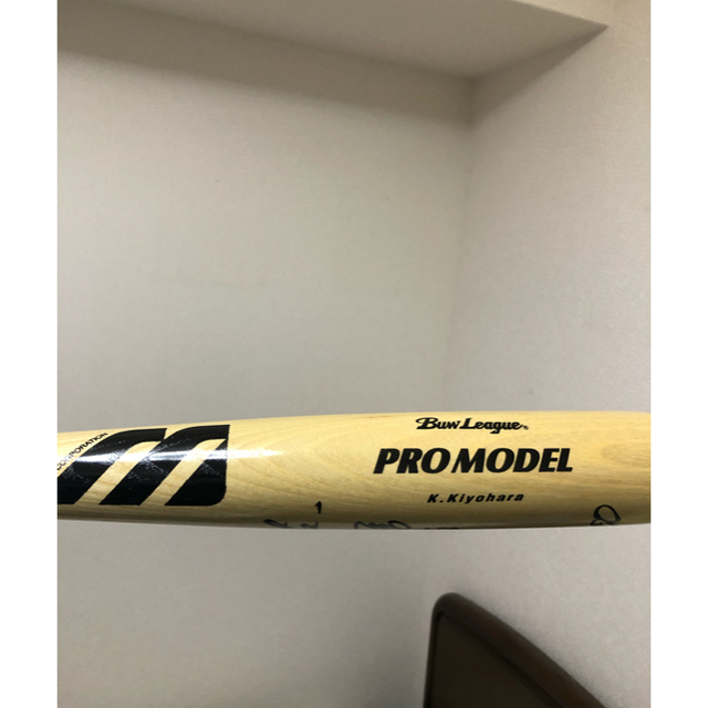 MIZUNO(ミズノ)のバッド　新品　元巨人選手　サイン スポーツ/アウトドアの野球(記念品/関連グッズ)の商品写真