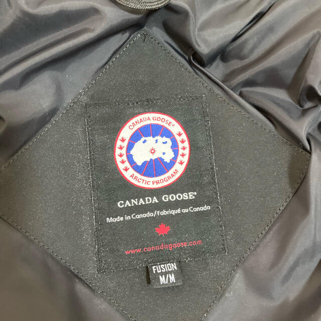 CANADA GOOSE(カナダグース)の【値下げ済】カナダグース カーソンパーカ ブラック Mサイズ メンズのジャケット/アウター(ダウンジャケット)の商品写真