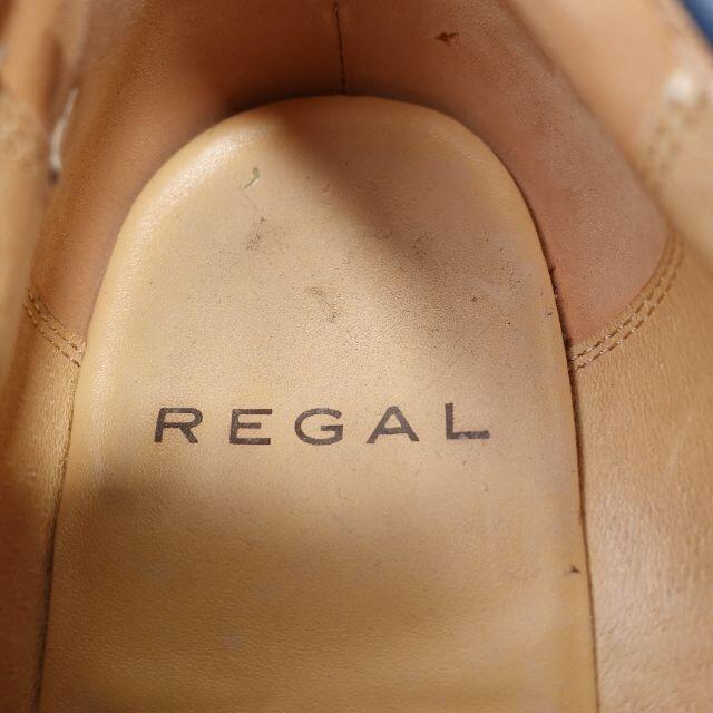 REGAL(リーガル)のREGAL　プレーントゥシューズ　メンズ　ブルー/カモフラ メンズの靴/シューズ(ドレス/ビジネス)の商品写真