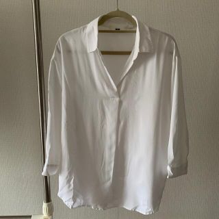 ユニクロ(UNIQLO)のユニクロ♡襟付きシャツ(シャツ/ブラウス(長袖/七分))