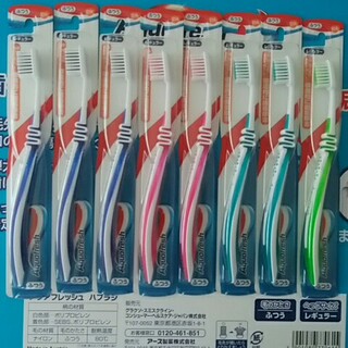未使用　コストコ　アクアフレッシュ　8本　歯ブラシ　レギュラー　ふつう(歯ブラシ/デンタルフロス)