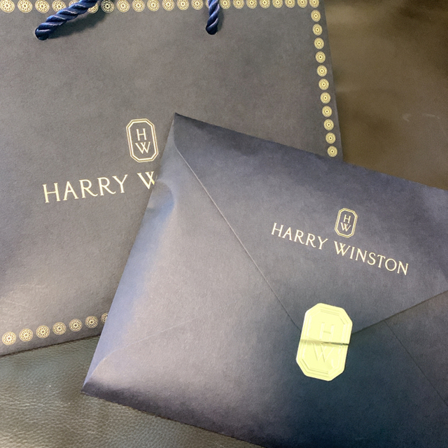 HARRY WINSTON(ハリーウィンストン)のノベルティ♡ポーチ♡新品未使用未開封 レディースのファッション小物(ポーチ)の商品写真