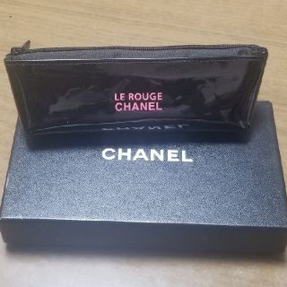 シャネル(CHANEL)の正規ノベルティ★未使用★CHANELシャネルコスメノベルティペンケース非売限定(ペンケース/筆箱)