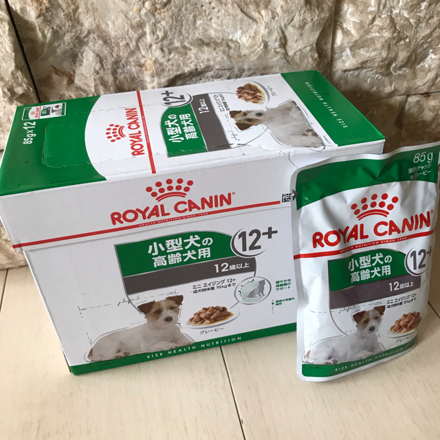 ROYAL CANIN(ロイヤルカナン)の最安値　48個　ロイヤルカナン　ミニエイジング12+   小型犬　高齢犬用 その他のペット用品(ペットフード)の商品写真
