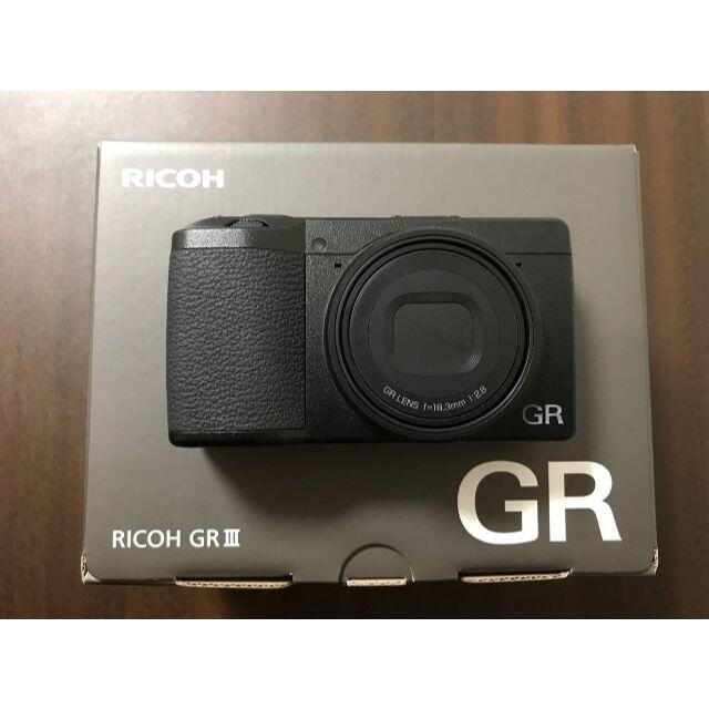 新品 】 RICOH リコー GRⅢ GR 3 予備バッテリー付き コンパクト