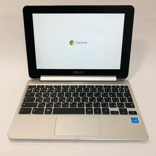 エイスース(ASUS)の【美品・送料込】ASUS Chromebook C101PA-OP1(ノートPC)