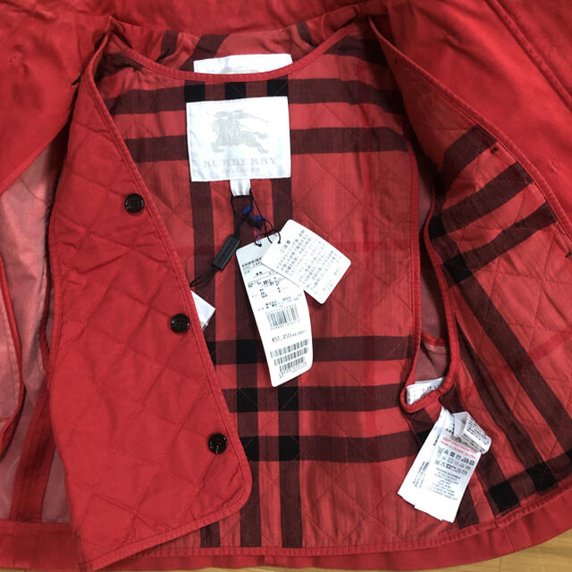 BURBERRY(バーバリー)のバーバリー コード ６歳 キッズ/ベビー/マタニティのキッズ服女の子用(90cm~)(コート)の商品写真