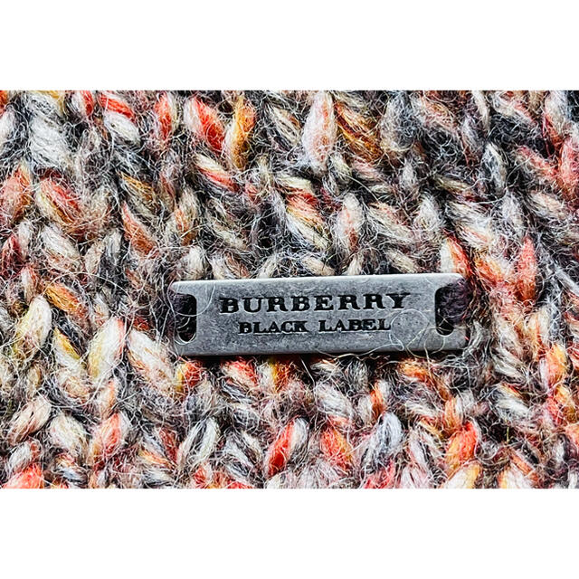 BURBERRY BLACK LABEL(バーバリーブラックレーベル)の美品バーバリーニットセーター 真鍮タグ付き サイズ2 レディースのトップス(ニット/セーター)の商品写真