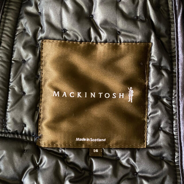 MACKINTOSH(マッキントッシュ)のマッキントッシュ MACKINTOSH Scotland フランネルコート レディースのジャケット/アウター(ロングコート)の商品写真