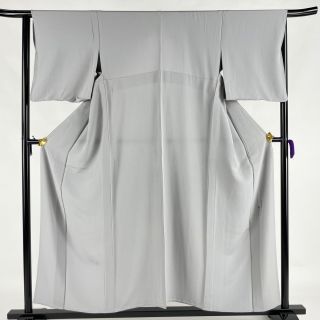 色無地 美品 優品 156cm 63cm 正絹 【中古】(着物)