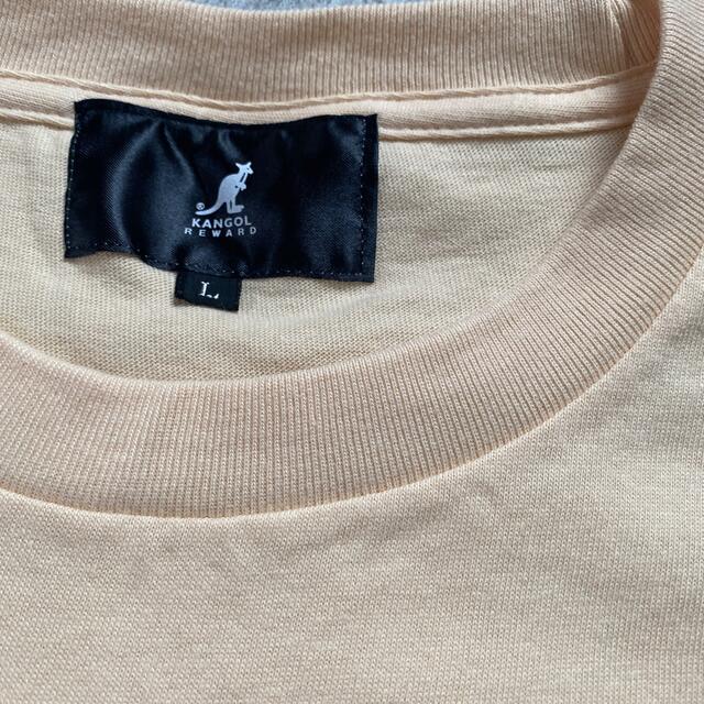 KANGOL(カンゴール)の牛沢 KANGOL REWARD コラボTシャツ　ユニセックスＬ メンズのトップス(Tシャツ/カットソー(半袖/袖なし))の商品写真