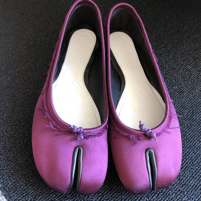 上品 Maison Martin 36 足袋バレエシューズ メゾンマルジェラ