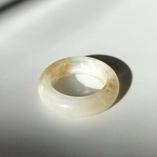 white gold ring(リング)