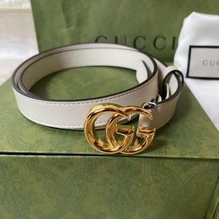 グッチ 白 ベルト(レディース)の通販 71点 | Gucciのレディースを買う