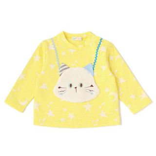 ベイビーチアー　ねこポシェットプルオーバー(Tシャツ/カットソー)