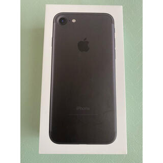 アイフォーン(iPhone)のiPhone7 32GB ブラック simロック解除済(スマートフォン本体)