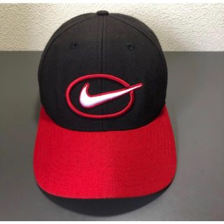 ナイキ(NIKE)の '90s 白タグ NIKE cap 希少 バイカラー　　(キャップ)