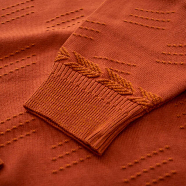 YASHIKI Akikaze Knit(ORANGE) タグ付 メンズのトップス(ニット/セーター)の商品写真