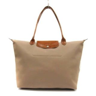 ロンシャン(LONGCHAMP)のロンシャン ルプリアージュ トートバッグ ショルダーバッグ ナイロン 茶色(トートバッグ)