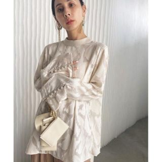 アメリヴィンテージ(Ameri VINTAGE)のアメリヴィンテージ　HAOKAN BACK RIBBON BLOUSE(シャツ/ブラウス(長袖/七分))