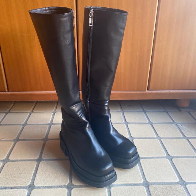 SLY】CHUNKY SOLE KNEE ブーツ - ブーツ