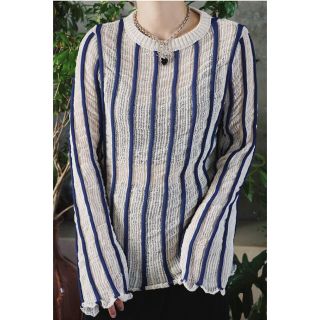 デプト(DEPT)のCACTUS LOOSE DRY COTTON TUNIC(ニット/セーター)