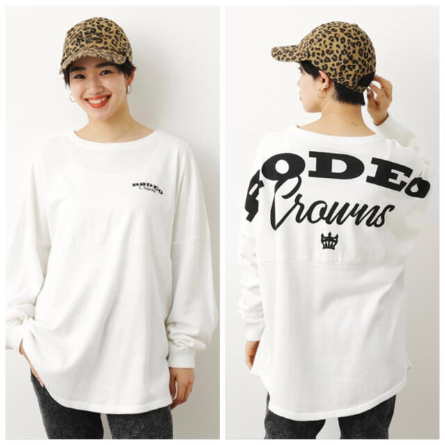 RODEO CROWNS WIDE BOWL(ロデオクラウンズワイドボウル)の今期新作【RODEO CROWNS 】新品★ ニットトップス ★F レディースのトップス(Tシャツ(長袖/七分))の商品写真