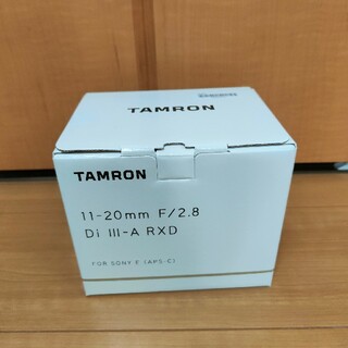 タムロン(TAMRON)のTamron 11-20mm F/2.8  APS-C Eマウント(レンズ(ズーム))