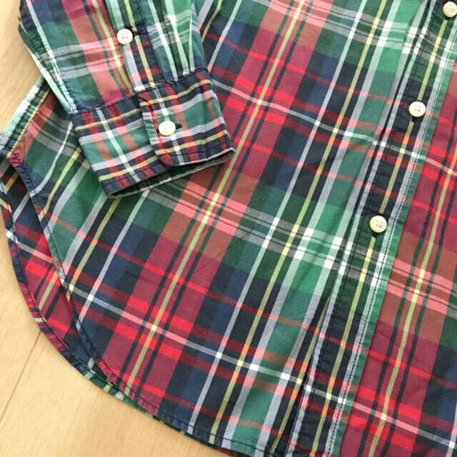 Ralph Lauren(ラルフローレン)のRalph Lauren ラルフローレン＊チェック柄シャツ サイズ160 キッズ/ベビー/マタニティのキッズ服女の子用(90cm~)(ブラウス)の商品写真