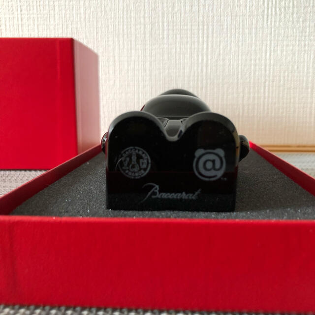バカラ フィギュア ベアブリック メディコムトイ クリスタルガラス