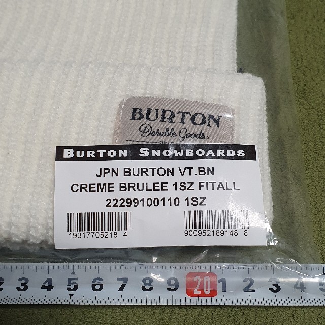BURTON(バートン)のBURTON　ビーニー スポーツ/アウトドアのスノーボード(ウエア/装備)の商品写真