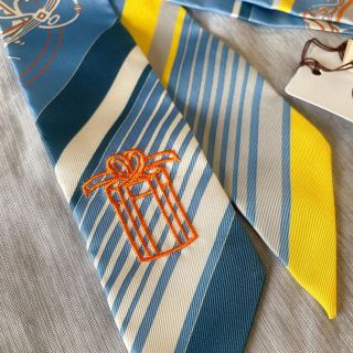 エルメス(Hermes)の《新品・未使用》エルメス ツイリー ステッカー エクスリブリス(バンダナ/スカーフ)