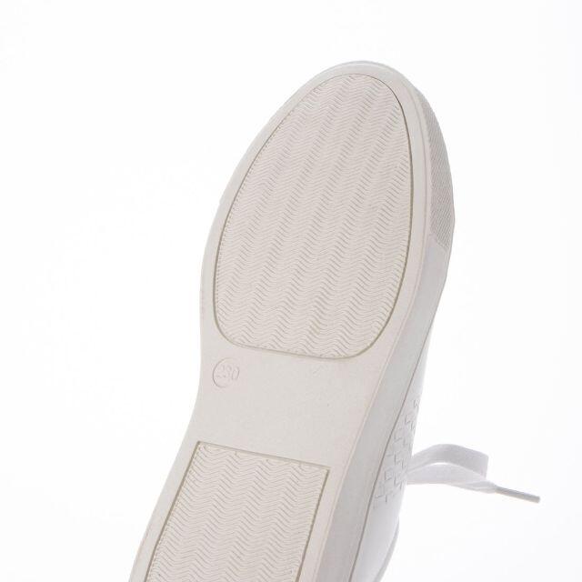 【アウトレット】ホワイトスニーカー 25.5cm 白 21108 メンズの靴/シューズ(スニーカー)の商品写真