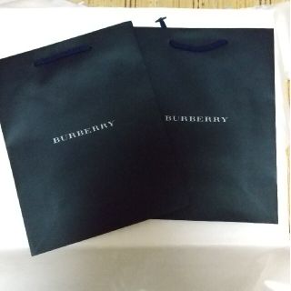 バーバリー(BURBERRY)のバーバリーショップ 紙袋 ２枚  新品未使用(ショップ袋)