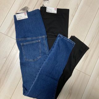 ユニクロ(UNIQLO)のユニクロ　マタニティ　ウルトラストレッチジーンズ　XL 2枚セット(マタニティボトムス)