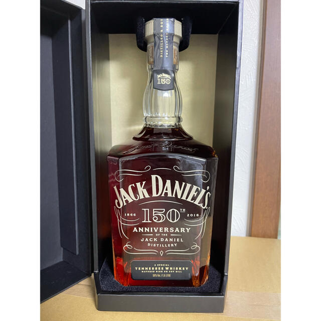 ジャックダニエル150周年記念ボトル 1000ml  食品/飲料/酒の酒(ウイスキー)の商品写真