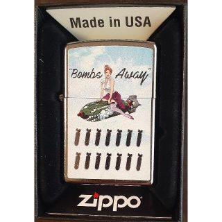 ジッポー(ZIPPO)の珍品 ZIPPO ジッポー ノーズアート ピンナップガール ボムス・アウェイ-1(タバコグッズ)