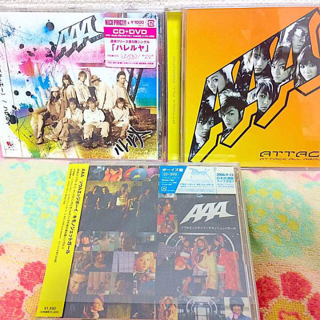 AAA(トリプルエー)の定価¥17,170円【 初回限定盤 】AAA  CD ＋ DVD【セット】 エンタメ/ホビーのCD(ポップス/ロック(邦楽))の商品写真