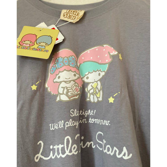 リトルツインスターズ(リトルツインスターズ)のキキ＆ララ 長袖TシャツM～L⭐️新品⭐️ レディースのトップス(Tシャツ(長袖/七分))の商品写真