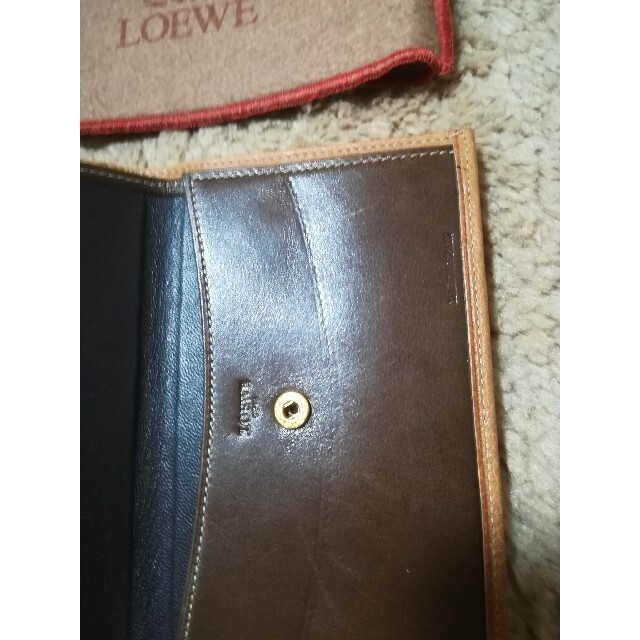 LOEWE(ロエベ)の【要申請】LOEWE  折り財布 ベージュ レディースのファッション小物(財布)の商品写真