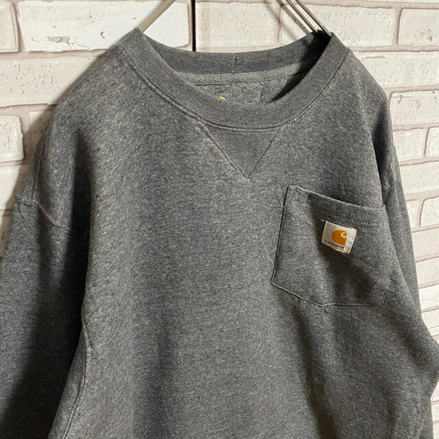 carhartt(カーハート)の90s カーハート メキシコ製 L デッドストック ビッグシルエット ロゴタグ メンズのトップス(スウェット)の商品写真