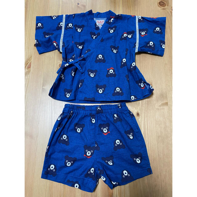 DOUBLE.B(ダブルビー)のミキハウス ダブルビー 甚兵 80 キッズ/ベビー/マタニティのベビー服(~85cm)(甚平/浴衣)の商品写真